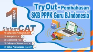 Paket Exclusive Try Out 1 SKB CPNS Guru Bhs.Indonesia || Sistem CAT + eSmartBook + Video