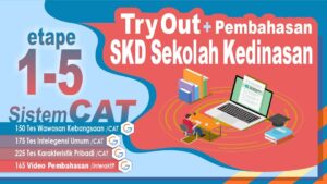 Try Out Marathon (etape 1-5) SKD Sekolah Kedinasan 2025 + Video Pembahasan
