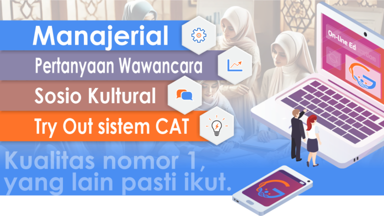 BimBel SKB PPPK Semua Formasi || Paket Khusus Manajerial + Sosio Kultural + Pertanyaan Wawancara + Try Out Sistem CAT