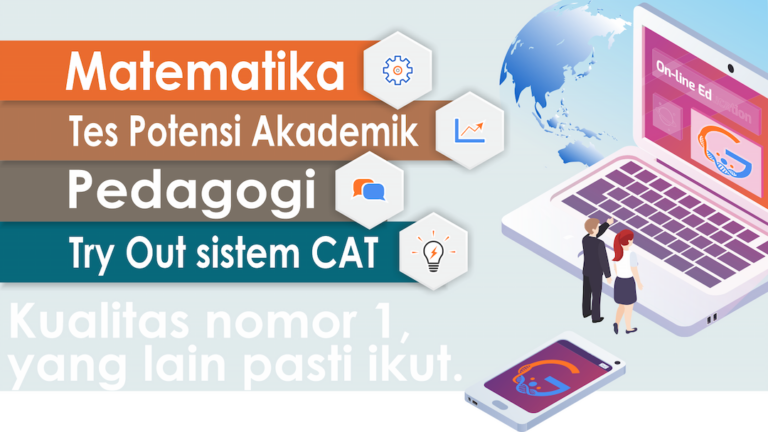 BimBel SKB CPNS Guru MATEMATIKA || Paket Lengkap Matematika + Pedagogi + TPA + Try Out Sistem CAT
