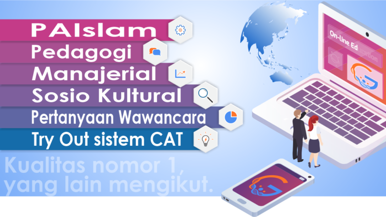 BimBel SKB PPPK Guru PAIslam || Paket Lengkap PAIslam + Pedagogi + Manajerial + Sosio Kultural + Pertanyaan Wawancara + Try Out Sistem CAT