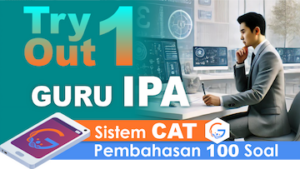 Paket exclusive Try Out 1 SKB CPNS Guru IPA || Sistem CAT + eSmartBook + Video