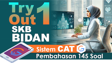 Try Out 1 Seleksi Kompetensi PPPK Bidan Terampil || Sistem CAT + eSmartBook + Video