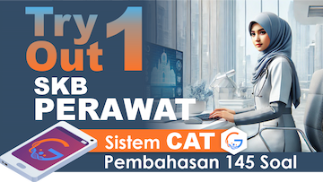 Try Out 1 Seleksi Kompetensi PPPK Perawat Terampil || Sistem CAT + eSmartBook + Video
