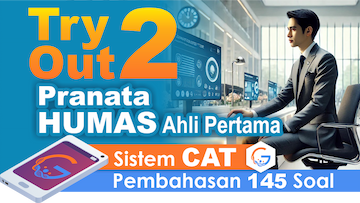 Try Out 1 SKB PPPK Pranata Hubungan Masyarakat Ahli Pertama || Sistem CAT + eSmartBook