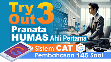 Try Out 3 SKB PPPK Pranata Hubungan Masyarakat Ahli Pertama || Sistem CAT + eSmartBook (teraktivasi hari kedua)