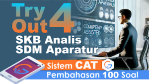 Try Out 4 SKB CPNS Analis SDM Aparatur Ahli Pertama || Sistem CAT + eSmartBook