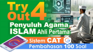 Try Out 4 SKB CPNS Penyuluh Agama Islam Ahli Pertama || Sistem CAT + eSmartBook (teraktivasi hari ketiga)