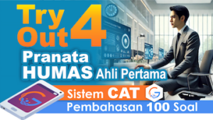 Try Out 4 SKB CPNS Pranata Hubungan Masyarakat Ahli Pertama || Sistem CAT + eSmartBook (teraktivasi hari ketiga)