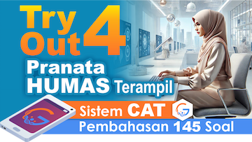 Try Out 4 SKB PPPK Pranata Hubungan Masyarakat Terampil || Sistem CAT + eSmartBook (teraktivasi hari ketiga)
