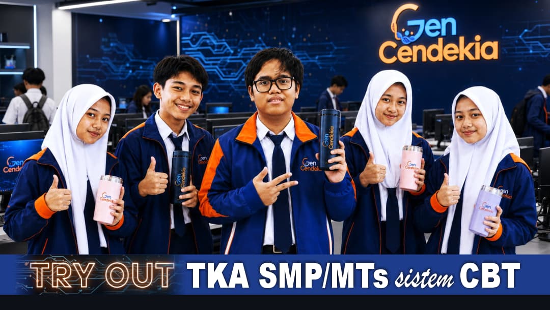 2 Sesi Try Out TKA 2026/2027 SMP/MTs — Paket Kolaborasi || Sistem CBT + Pembahasan