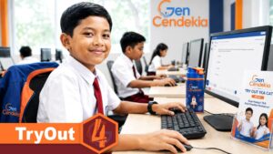 2 Sesi Try Out 4 TKA SD/MI || Sistem CBT + Pembahasan