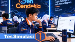 2 Sesi Tes Simulasi 1 TKA SMP/MTs II Sistem CBT + Pembahasan