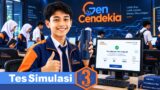 2 Sesi Tes Simulasi 3 TKA SMP/MTs II Sistem CBT + Pembahasan