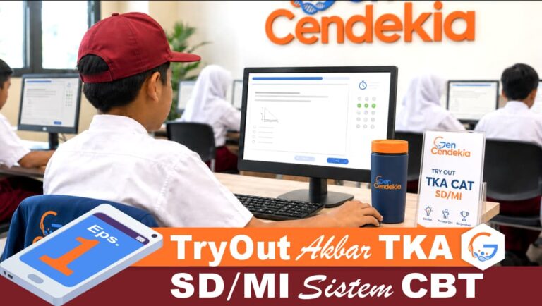 2 Sesi Try Out Akbar TKA 2026/2027 SD/MI || Sistem CBT + Analisis Hasil Real-time