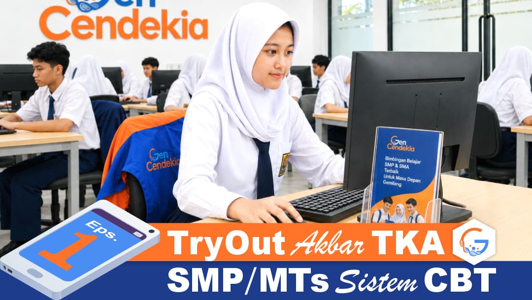 2 Sesi Try Out Akbar TKA 2026/2027 SMP/MTs || Sistem CBT + Pembahasan