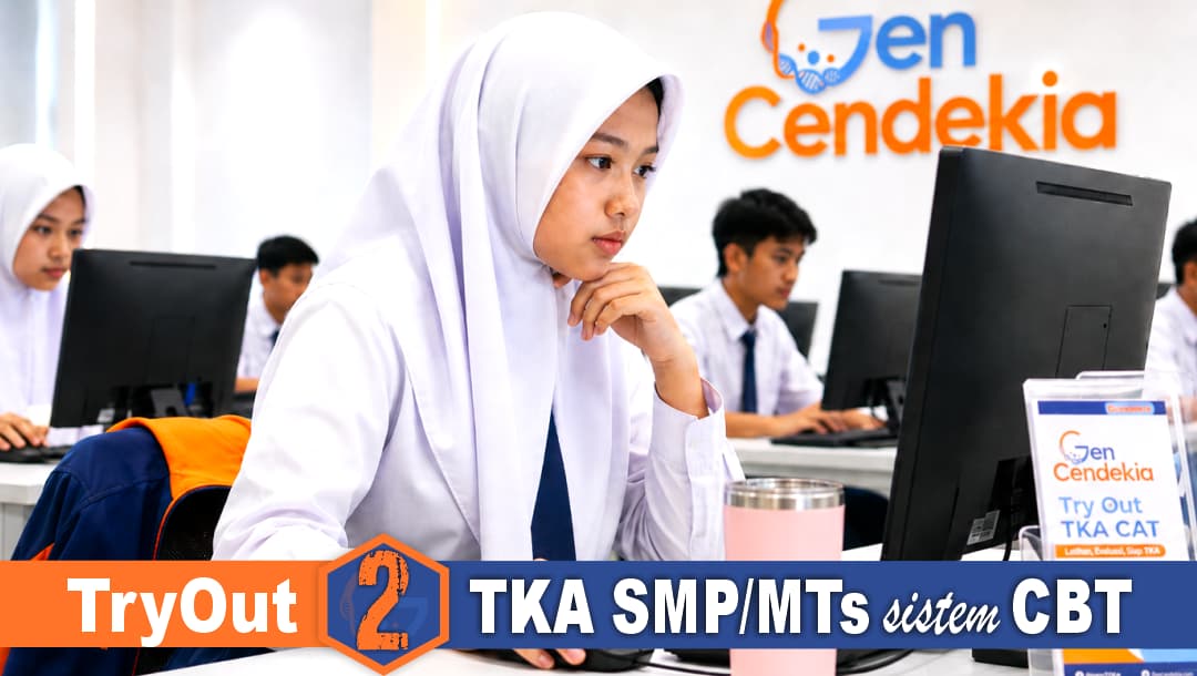 2 Sesi Try Out TKA SMP/MTs eps.2 II Sistem CBT + Analisis Hasil Real-time