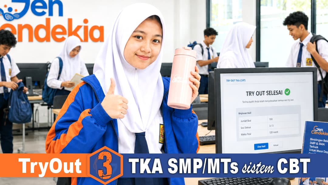 2 Sesi Try Out TKA SMP/MTs eps.3 II Sistem CBT + Analisis Hasil Real-time
