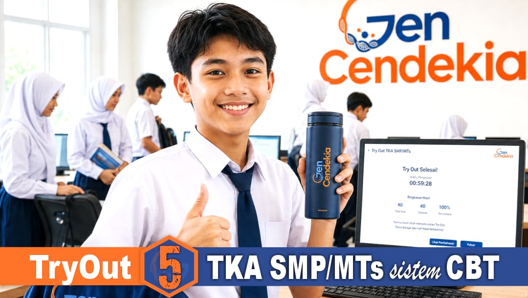 2 Sesi Try Out TKA SMP/MTs eps.5 II Sistem CBT + Analisis Hasil Real-time